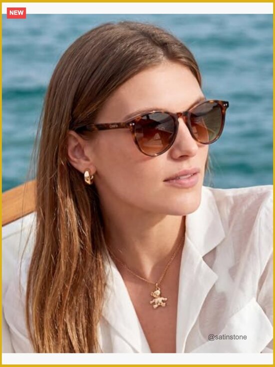 Retro Acetate Polarized Sunglasses UV400 Protection Panto Frame Driving Shades main image 4